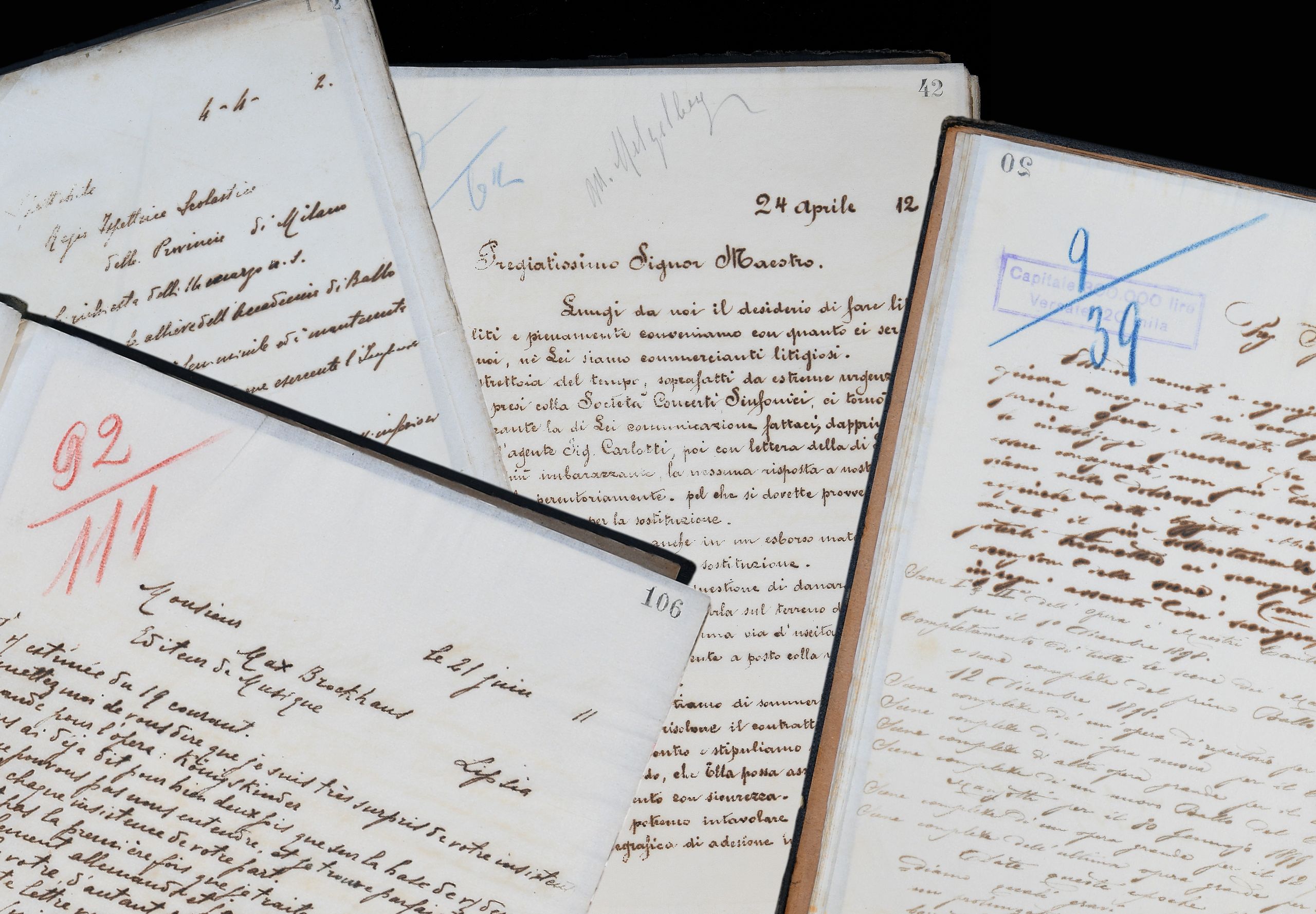 L’Archivio in scena. Le carte della Scala tra Ottocento e Novecento